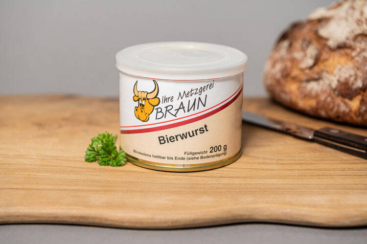 Bierwurst Bierwurst 200g Dose